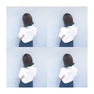 ショート カラー なんば髪質改善カラー Ardoreのヘアスタイル