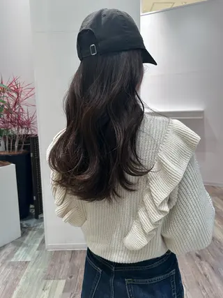 カラー k-twoあべのキューズモール店所属・♡ktwoかな /透明感カラーのヘアスタイル