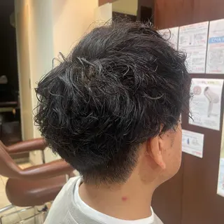 カラー パーマ メンズ 西村 亜弥のヘアスタイル
