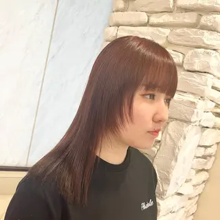 ミディアム カラー hair  salon FAN所属・中村 莉乃香のヘアスタイル