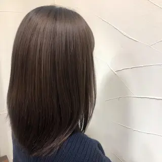 ミディアム カラー 11〜13日案内◎ 💐🤍理保のヘアスタイル