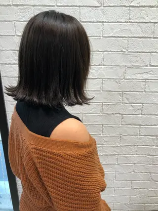 ミディアム カラー ヘアアレンジ t.a.g所属・韓国レイヤー×艶髪 ハイトーンRyukiのヘアスタイル