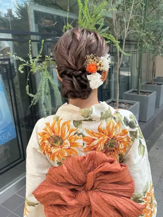 ヘアアレンジ ネイリスト/ ヘアセット　hinaのヘアスタイル