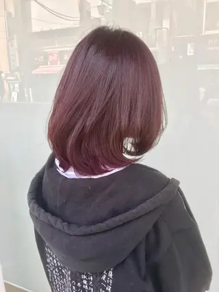 ミディアム カラー 寺内 紳悟のヘアスタイル