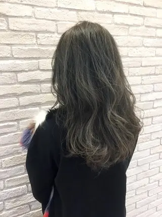 ロング カラー シールエクステ⭐️ オオミタクヤのヘアスタイル