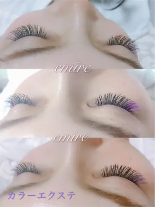 マツエク・マツパ emire ビューティーサロンのマツエク・マツパデザイン