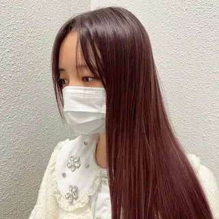 セミロング カラー 上質髪🪐 AIRI🪷‧₊˚のヘアスタイル