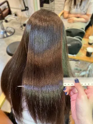 ロング 🫧縮毛矯正支持率 No.1 ほのか🫧のヘアスタイル