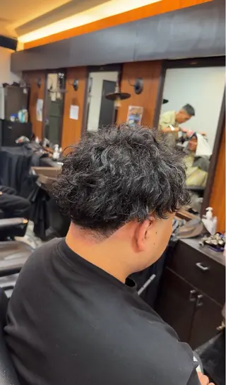ミディアム メンズ Smail Hair 大森店所属・安立 玲於のヘアスタイル