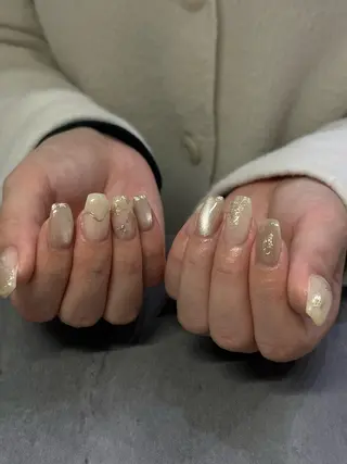 ネイル Ray. ちゅるん系ニュアンスのネイルデザイン