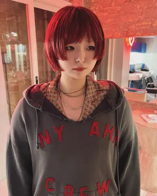 ショート 丹治 一輝ボブ/ショートのヘアスタイル