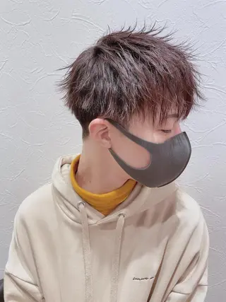 ショート ヘアアレンジ メンズ メンズZina代表 田端 麗治のヘアスタイル