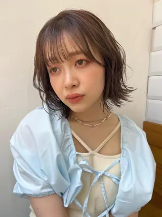 ショート カラー KANA/ボブ/ インナーカラー/艶髪のヘアスタイル