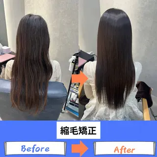ロング 💥吉祥寺髪質改善 縮毛矯正💥のヘアスタイル
