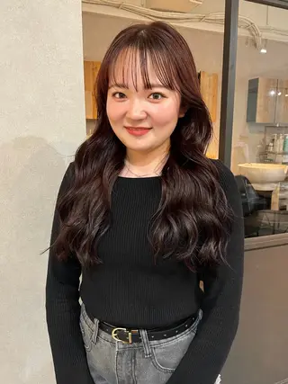 ロング カラー ERINA/レイヤー /梅田のヘアスタイル