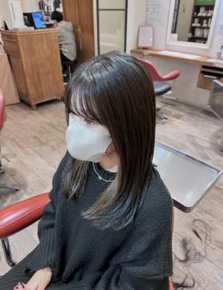 ミディアム 🐈⬛ ibuのヘアスタイル