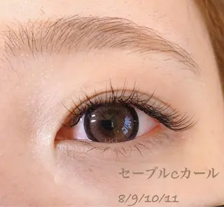 マツエク・マツパ 自まつ毛改善サロンHYGGE青葉台所属・mami saijoのマツエク・マツパデザイン