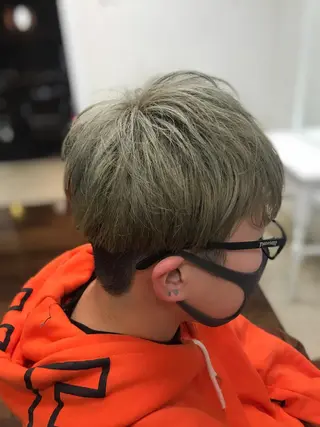 ショート メンズ 山本 咲貴のヘアスタイル