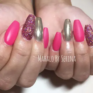 ロング ネイル SUNNY BAE. SERINAのネイルデザイン