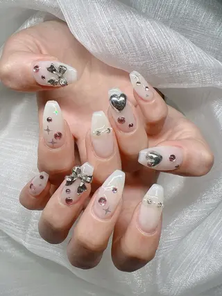 ネイル Lee Nails チップ長さだし専門店のネイルデザイン