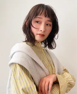 カラー k-twoあべのキューズモール店所属・♡ktwoかな /透明感カラーのヘアスタイル