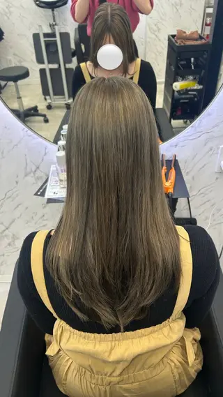 カラー 韓国艶カラー 🇰🇷💎MIUのヘアスタイル