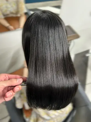 セミロング luludi by APHRODITE 銀座所属・🤍うる艶カラー🤍 たむら みなみ 銀座のヘアスタイル