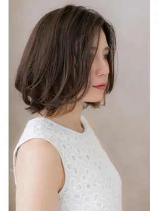 ミディアム COVER HAIR bliss 大宮店所属・出川 宙☘️のヘアスタイル