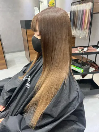 ロング カラー いろあそび所属・12月限定🉐カット モデル募集🉐のヘアスタイル