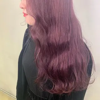 ロング カラー ヘアアレンジ ネイル マツエク・マツパ 💓💓彩 音💓💓のマツエク・マツパデザイン