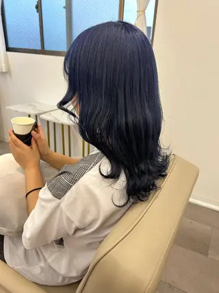 ミディアム ior北千住【イオール】所属・YU(ハイトーン/ ブリーチカラー)のヘアスタイル