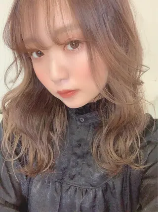 ミディアム カラー パーマ ヘアアレンジ メンズ キッズ ネイル マツエク・マツパ パーマ指名No. 1 磯飛⭐️慎之介のヘアスタイル