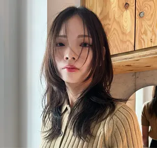 ミディアム ハッシュカット カシマハヤトのヘアスタイル