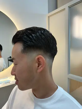 ショート メンズ ヒロ銀座barber shop 大阪本店所属・平田 翔也のヘアスタイル