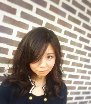 セミロング 中野  淳のヘアスタイル