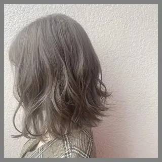 ミディアム カラー パーマ ヘアアレンジ 🫧代表/新宿駅近/ 限定価格🫧田辺貴裕のヘアスタイル