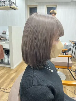 ミディアム 斉藤 琉空のヘアスタイル