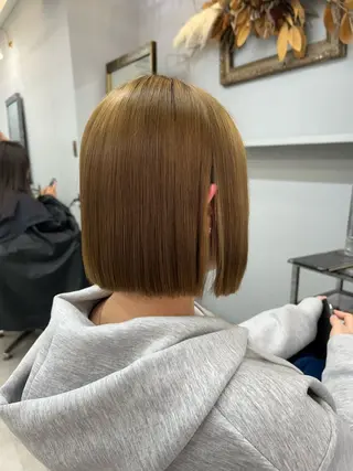 ショート hair atelier OZ桑野店所属・阿佐見 若菜のヘアスタイル