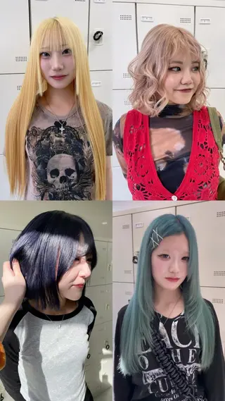 カラー mayu/ブリーチ/ layer/似合わせのヘアスタイル