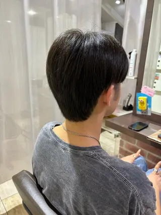 メンズ もり はなののヘアスタイル