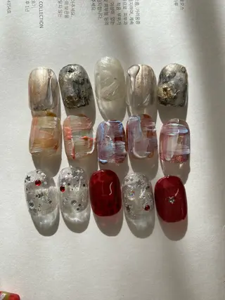 ネイル 草加ニュアンスネイル 🌚hersのネイルデザイン