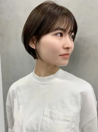 ショート カラー ヘアアレンジ 🫧透明感カラー/ ナルハ🫧のヘアスタイル