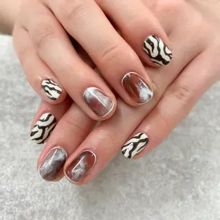 ネイル 黒沢 直子のネイルデザイン