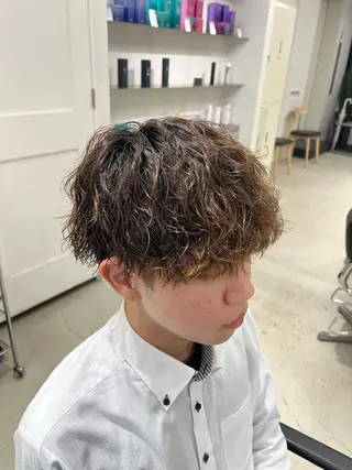 パーマ メンズ fifth 名駅所属・深谷 侑亮のヘアスタイル