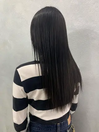 ロング カラー kanon hair所属・新木 愛花のヘアスタイル