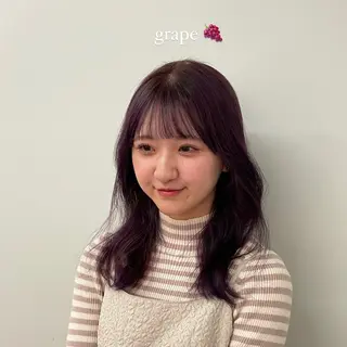 カラー 蓑輪 璃央のヘアスタイル