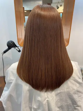 カラー 透明感｜暖色カラー｜ SUZUKAのヘアスタイル