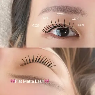 マツエク・マツパ 奥村 茉柚のマツエク・マツパデザイン