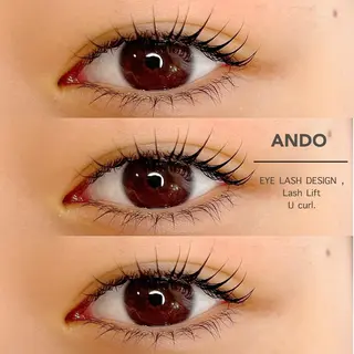 マツエク・マツパ ANDO HIKARIのヘアスタイル