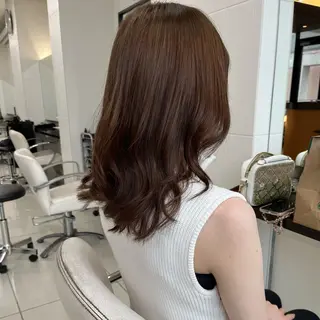 セミロング カラー BOOTH share salon所属・ハタケヤマヨシキ ／BOOTHのヘアスタイル